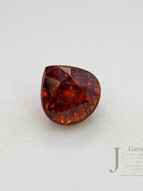 Natural Garnet 1.30 Ct Pear Cut Loose Gemstone